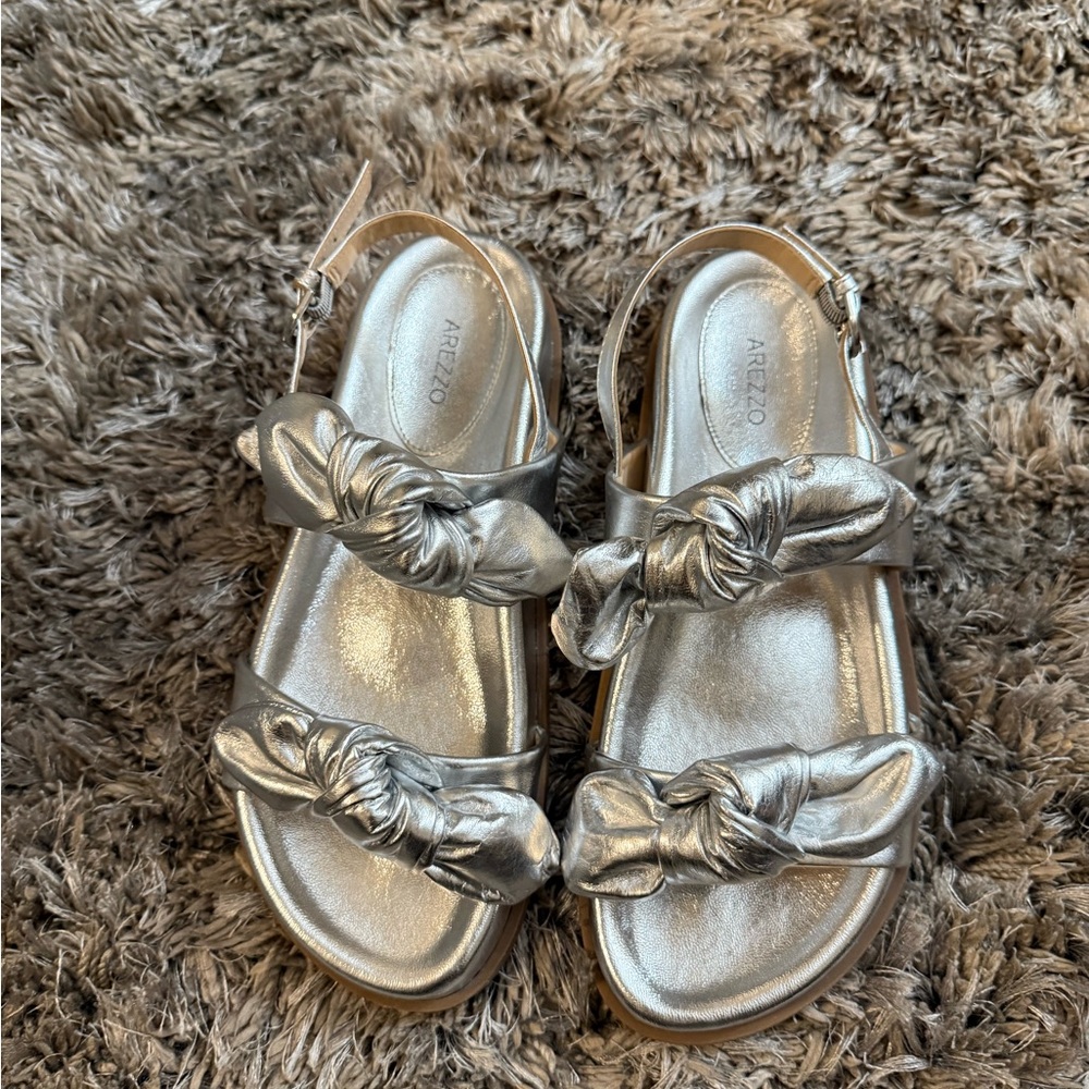 Women's Silver Sandals